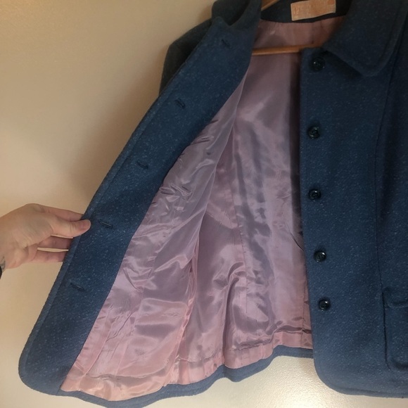 1950’s Pendleton Wool Peacoat Blue - Picture 6 of 7